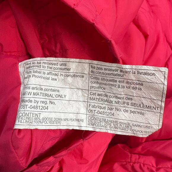 Lululemon Fluffed Up Pullover Puffer Jacket Boom Juice Pink Size 6 - Picture 4 of 6